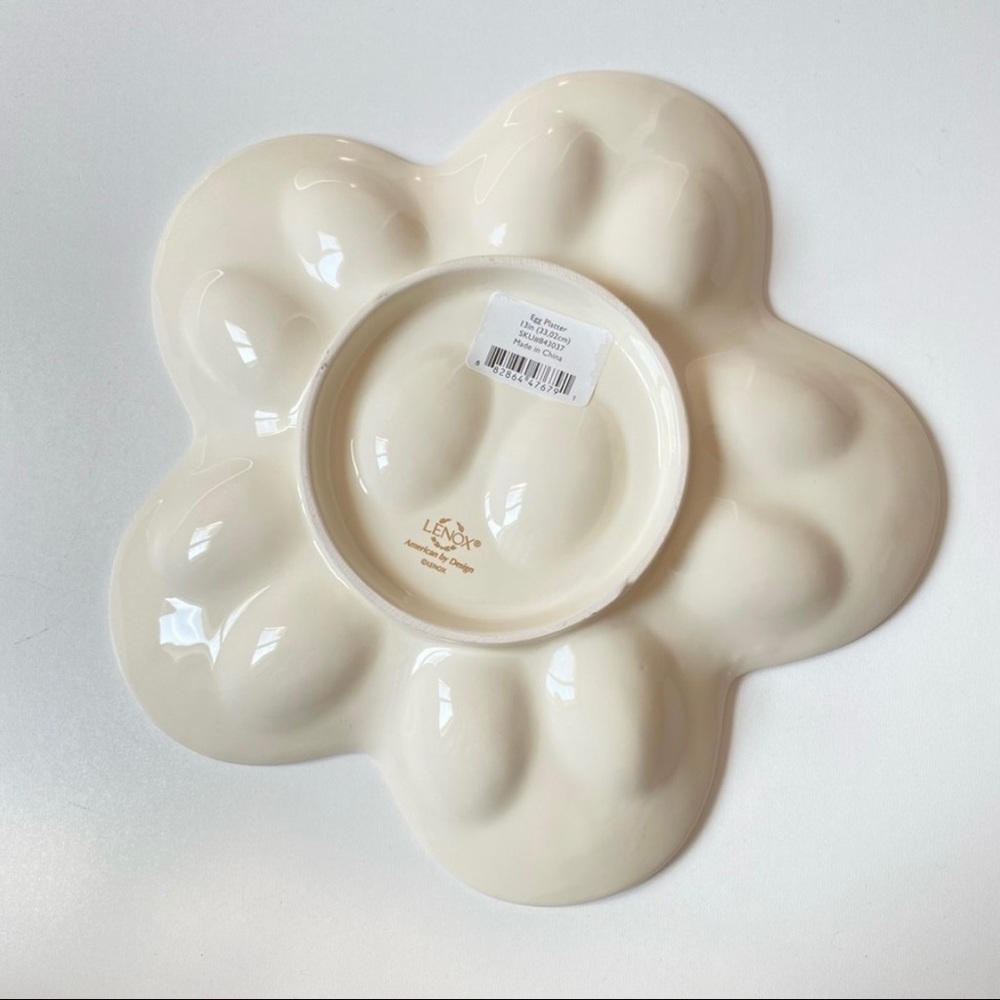 New Lenox Egg Platter - Picture 4 of 4